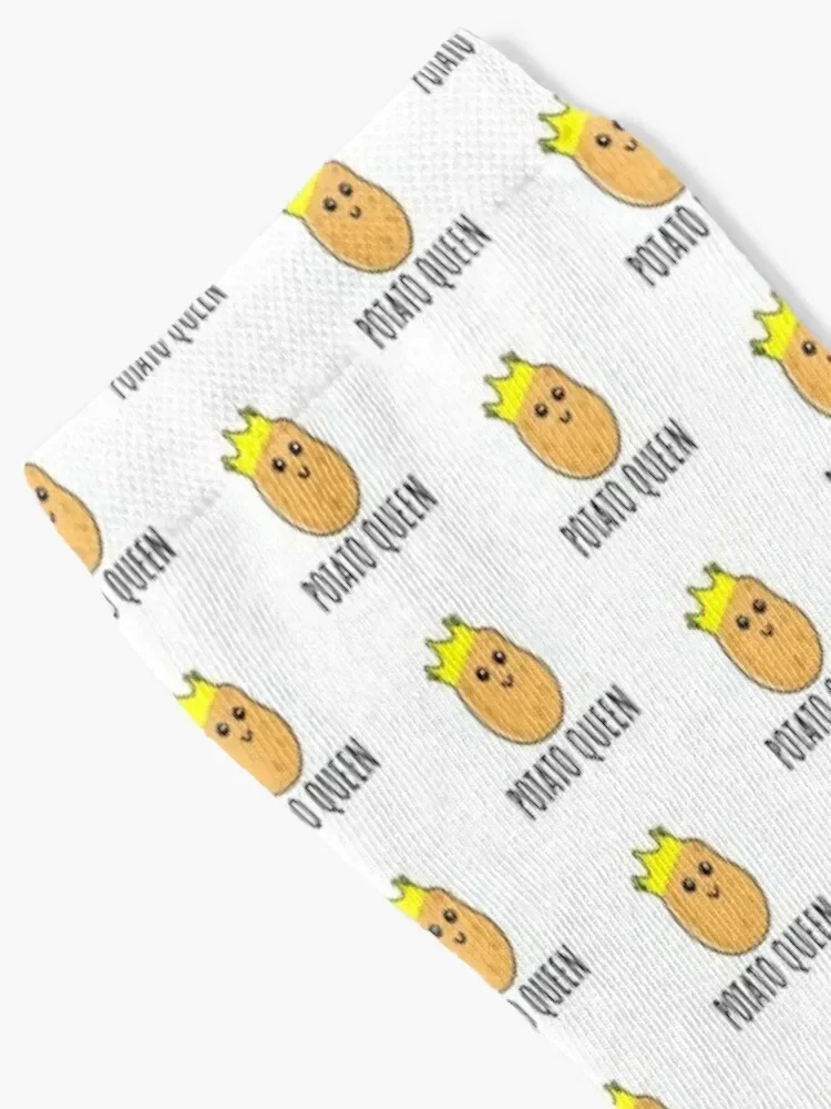 Potato Queen - Funny Potato gift Socks hiking Climbing Argentina Socks Woman Men's