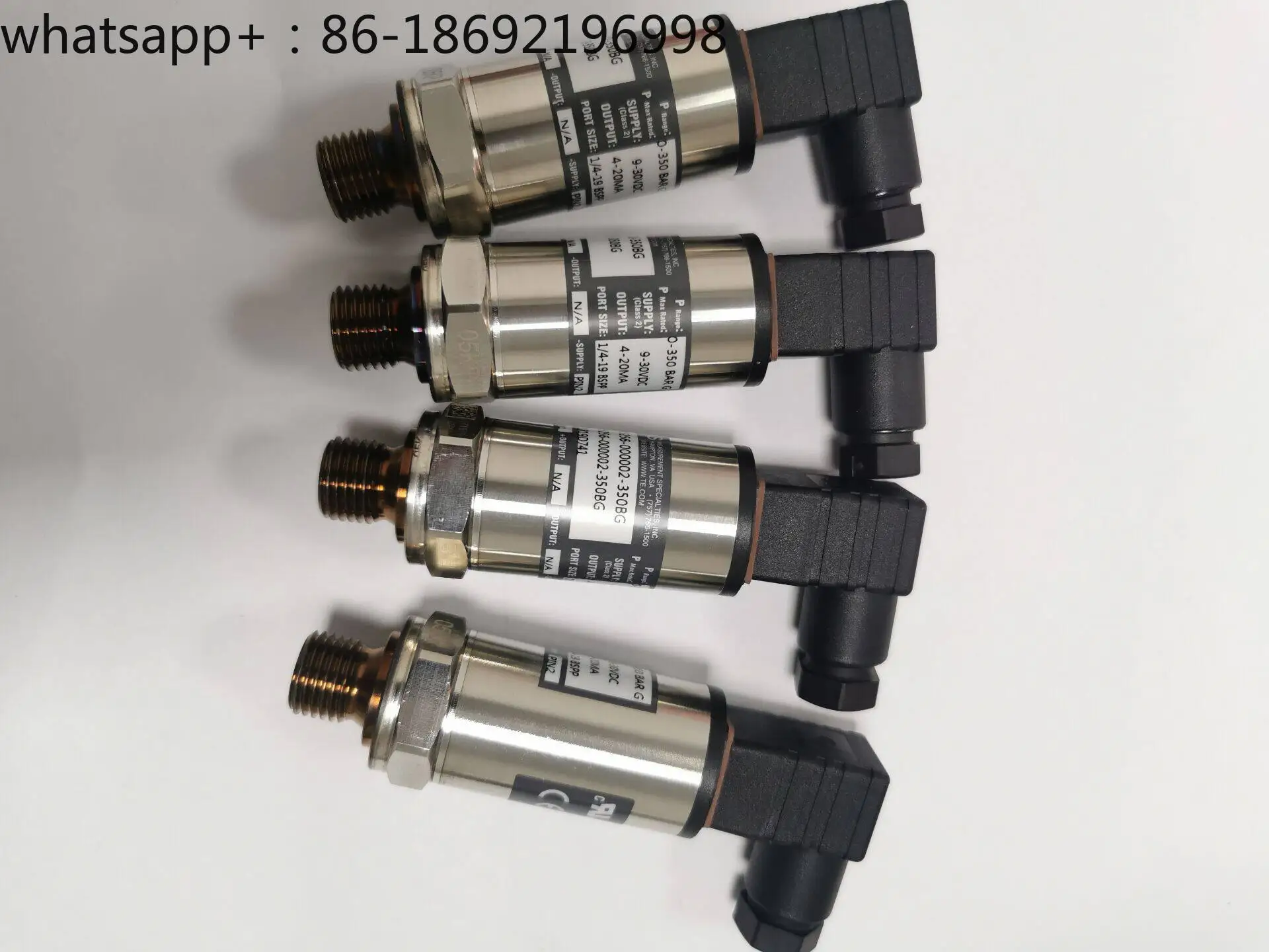 M5256-C2547U-250BG Series Pressure Sensor, MEAS 4-20ma, 0-10V, 1-5V