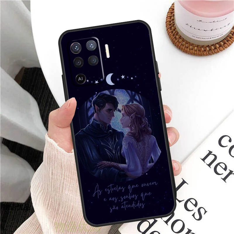 Fury Sarah J Maas A Court of Mist Case For Oppo A78 A54 A74 A94 A17 A57 A77 A76 A16 A96 A18 A60 A80 A40 A38 A58 A98 A15 A5 Pro