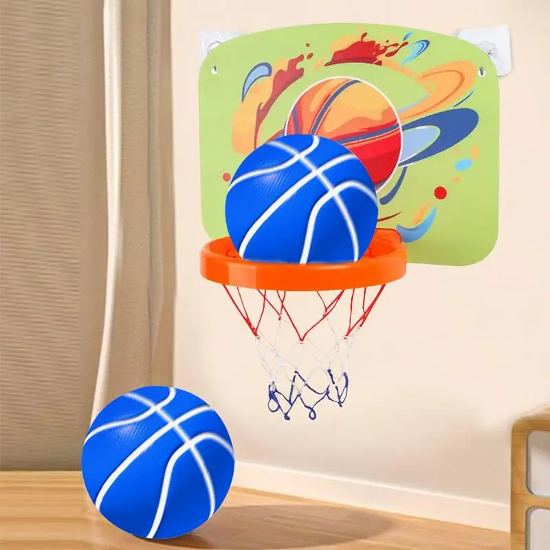 子供のための調節可能なバスケットボールフープ,屋内バスケットボールフープ,ライトアップ,折りたたみ式,小型,ポータブル,ドアの上