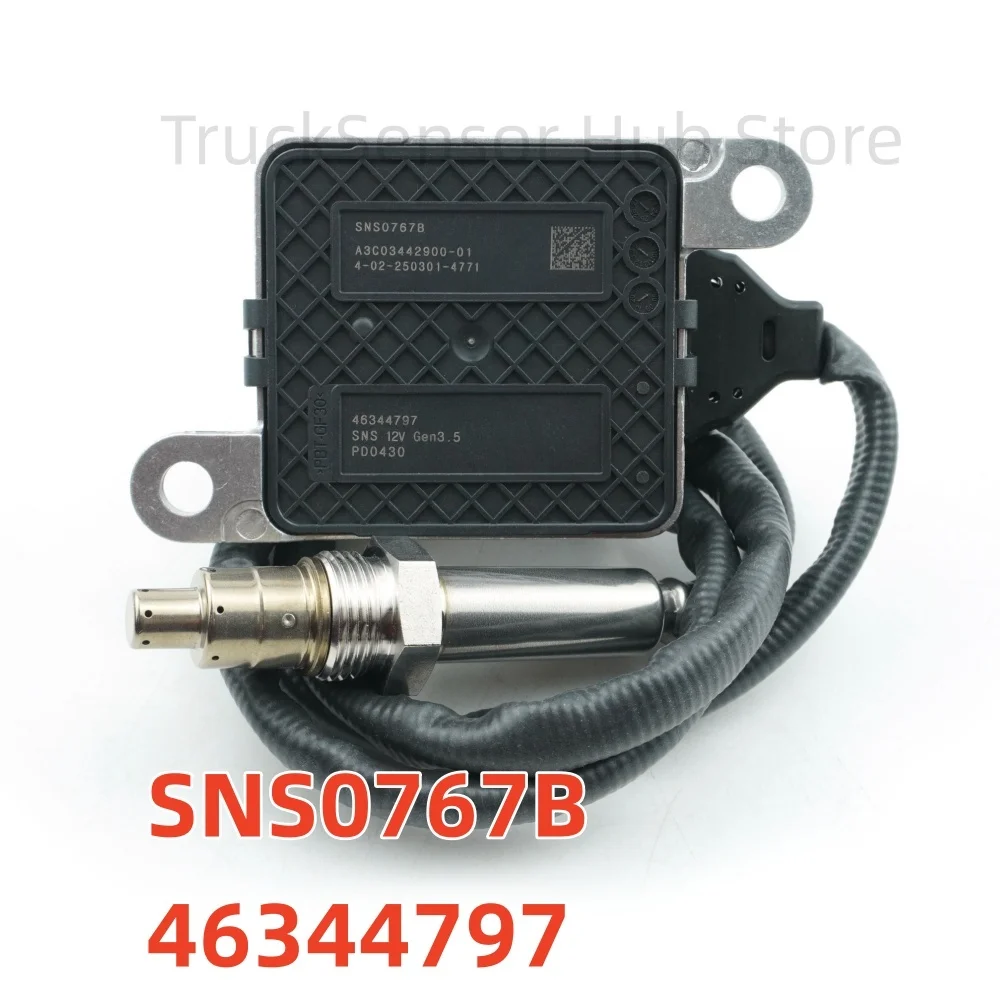 

46344797 SNS0767B，New Fiat 500X / Jeep Nox Sensor，00463447970，sns0767B，A3C03442900-01，Fiat 500X / Jeep Renegade 1.6Jtd