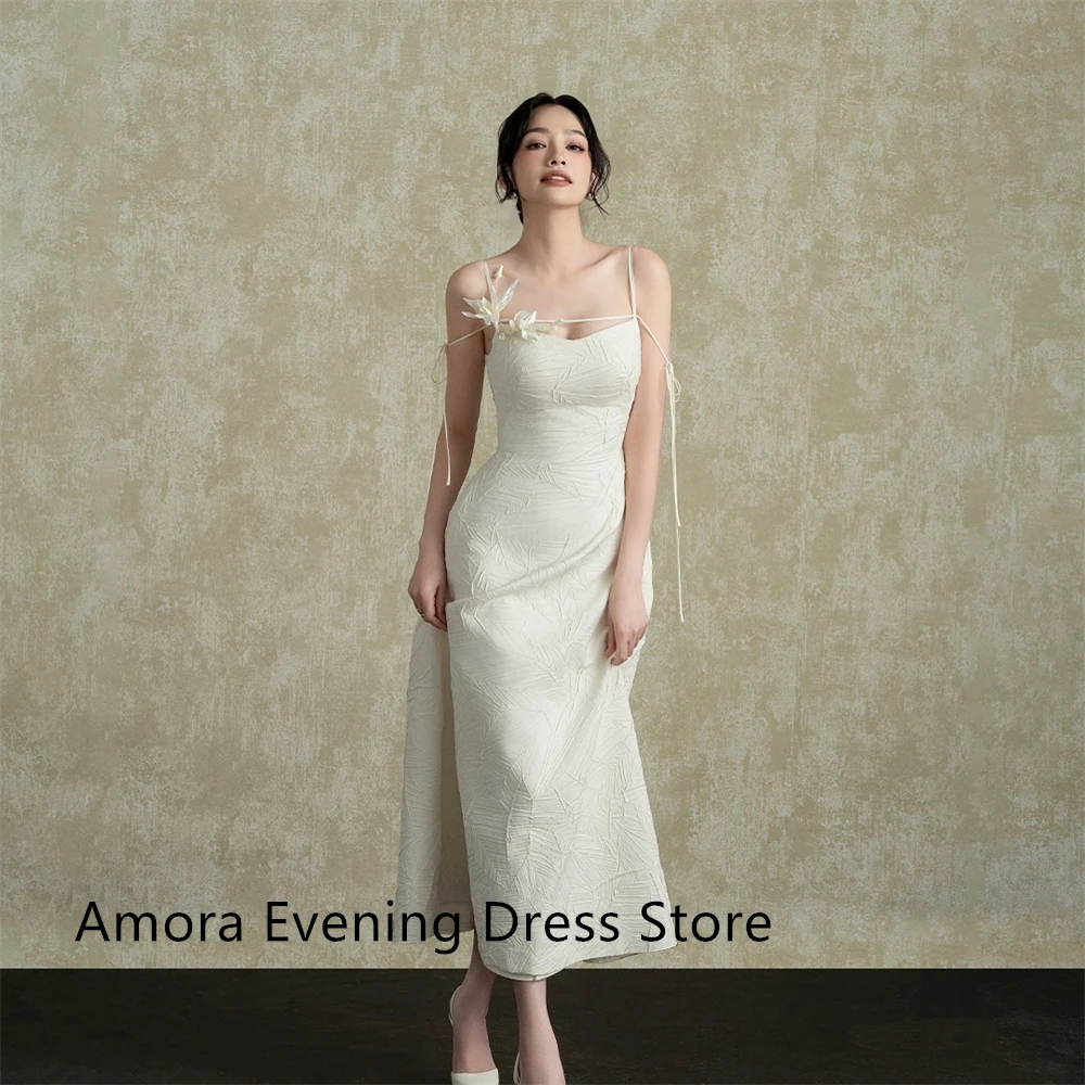 Индивидуальное темпераментное вечернее платье из джерси цвета слоновой кости, высокое качество, без бретелек, без рукавов, на молнии сзади, с цветами, на заказ, платья для особых случаев