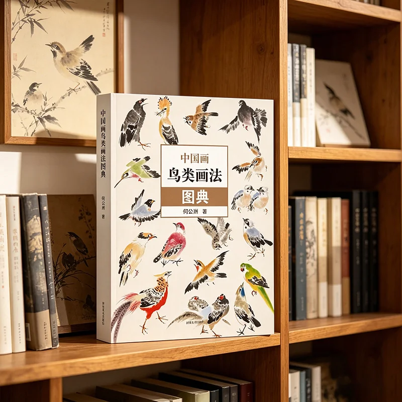 

Chinese Painting Bird Painting Method Manual, Chinese Version