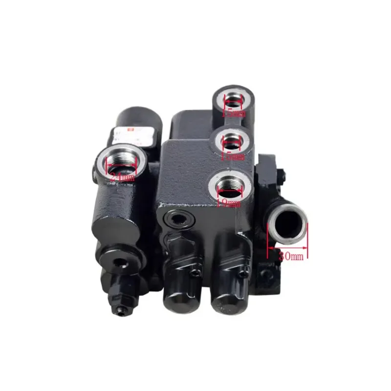 Shimadzu جودة عالية التحكم الهيدروليكي اثنين صمام متعدد الاتجاهات 22N57-30221 لقطع غيار الرافعة الشوكية TCM T3Z / C3