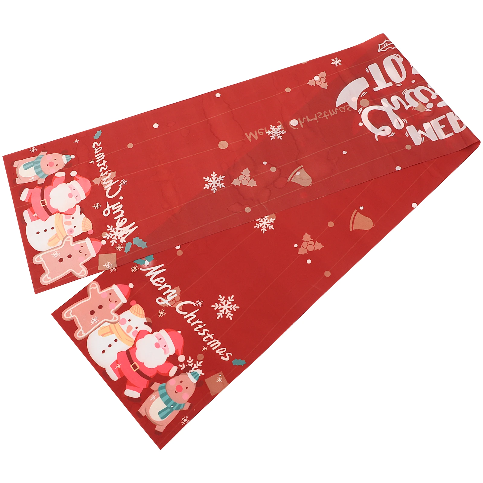 

Christmas Table Runners 108 Inches Long Cartoon Style Tablecloth Xmas Supplies Decorations Cover Party Mat