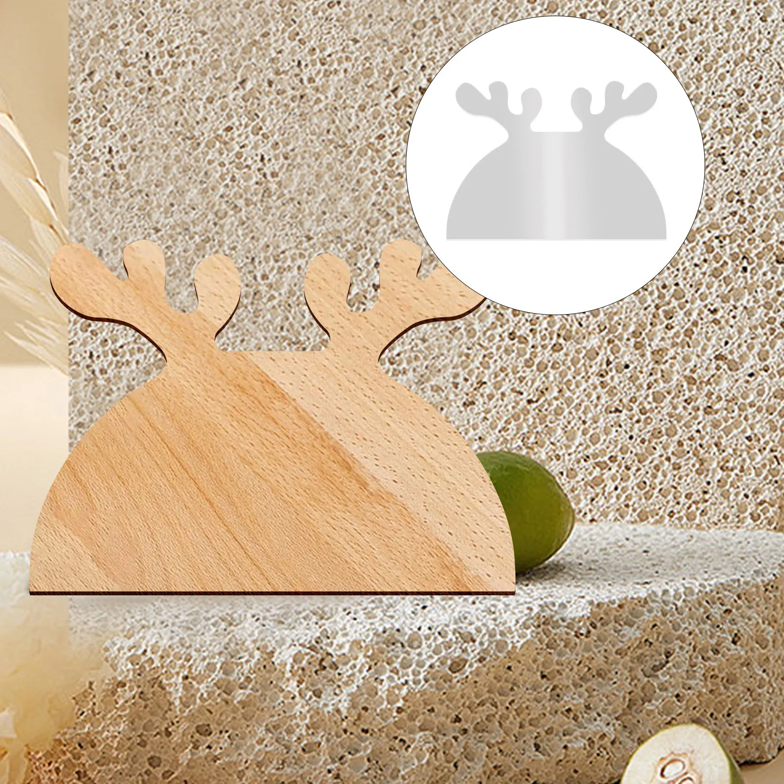 

Acrylic Cutting Board Handle Template Clear Reusable Charcuterie Board Stencil Diy Woodworking Tool Kitchen Tracing Guide