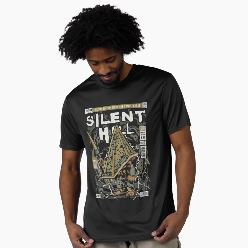 

0428 Silent Hill F Horror Graphic Tee Unisex Short Sleeve Gift t Shirt 100% cotton printed Clothes All size top S-6XL