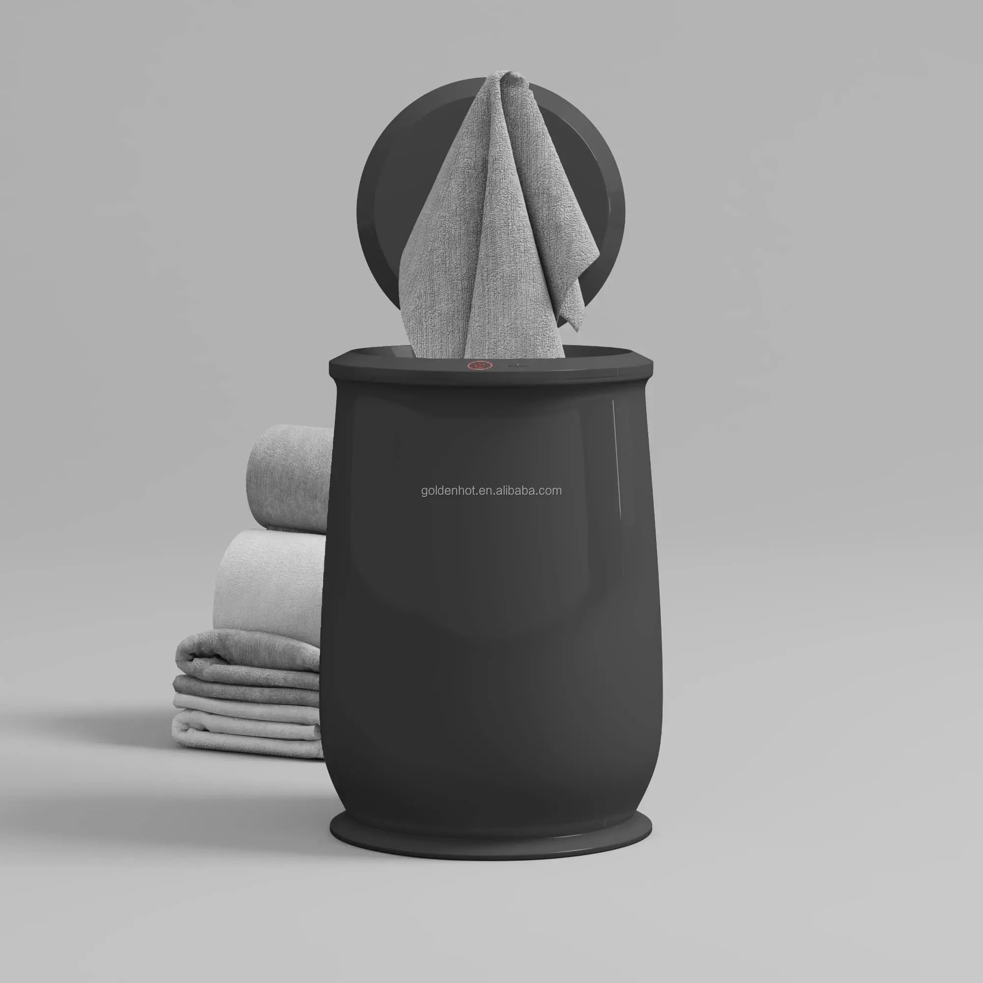 

Custom Logo Portable Smart Electric Household Hot Towel Heater Standing Electric Towel Heating Bucket for Hotel Home Bathroom