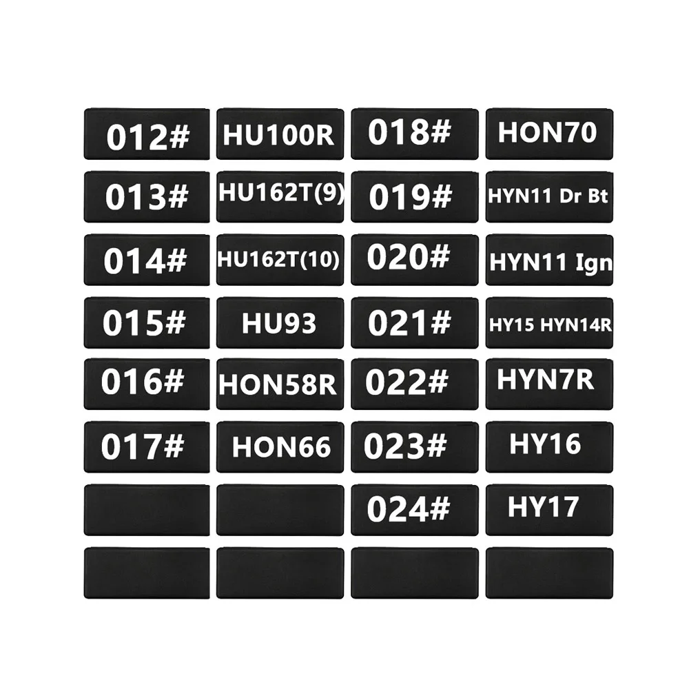 Lishi herramientas de cerrajero automático, Herramientas 2 en 1, WT47T