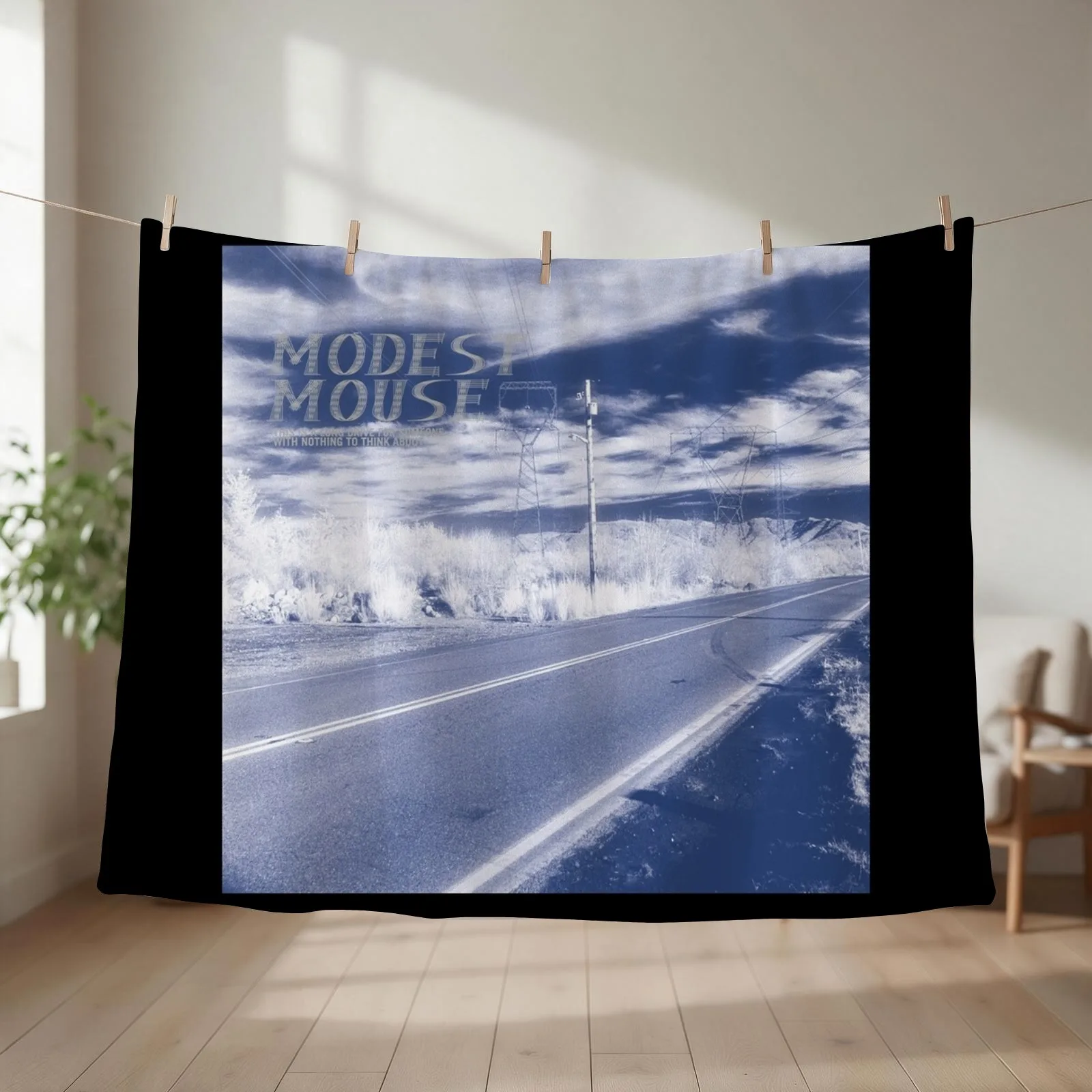New Modest Mouse this is a long drive for someone with nothing to think about Throw Blanket