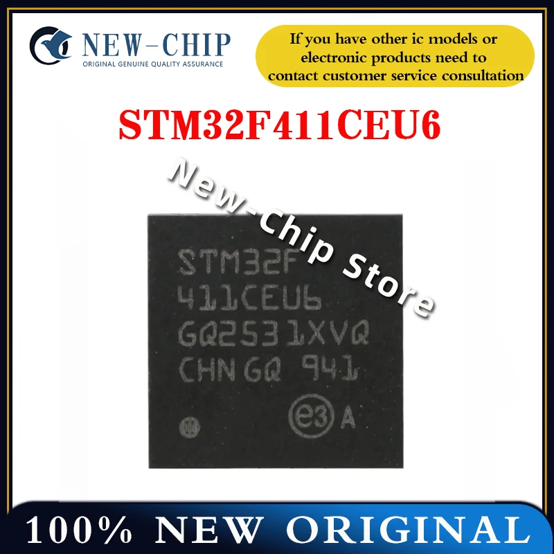 

2PCS-50PCS/LOT STM32F411CEU6 UFQFPN-48 STM32F STM New Original