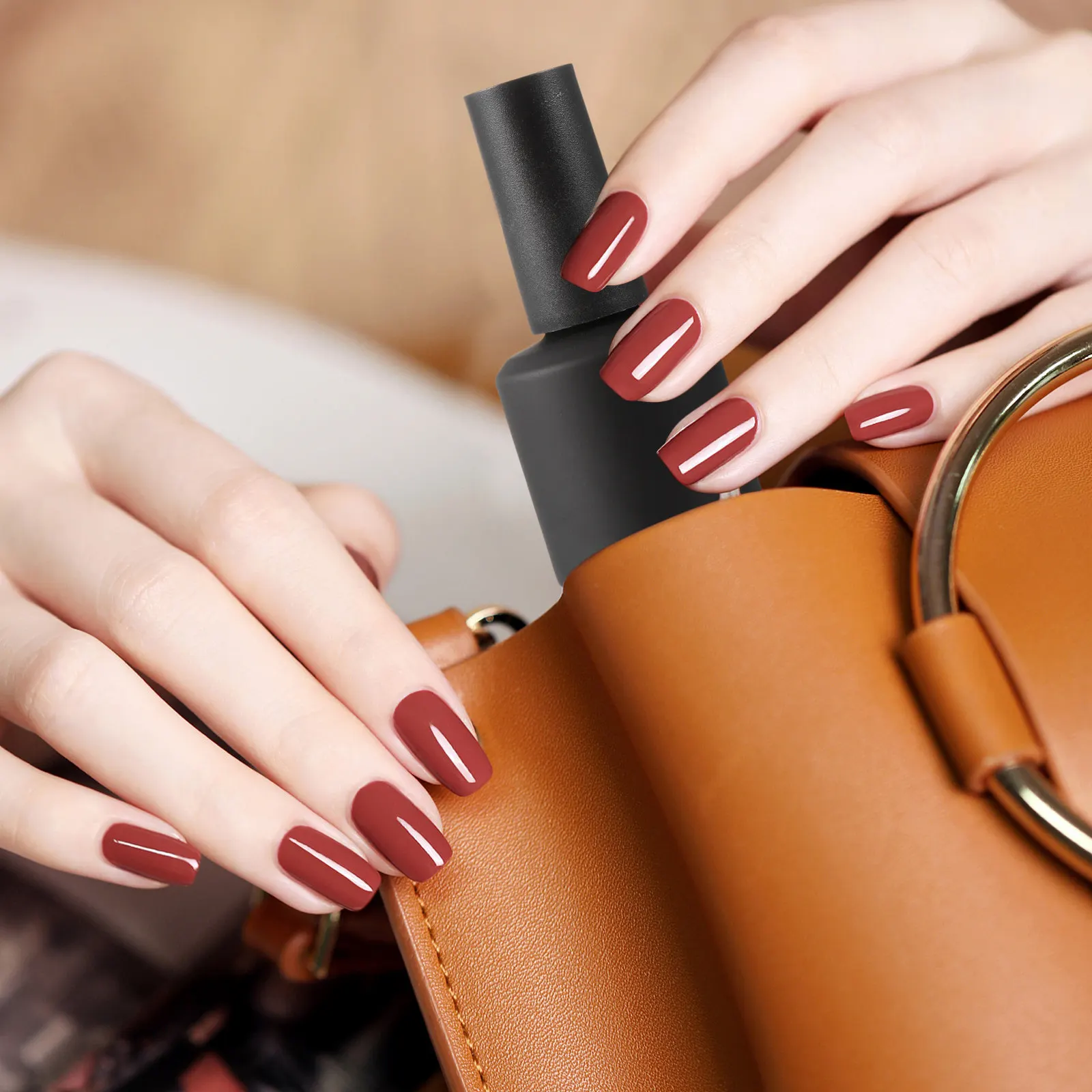 

1Set Fine Workmanship Empty Nail Polish Bottles Glass Nail Gel Storage Bottles for Professional Salon Personal Use Sub-Packed