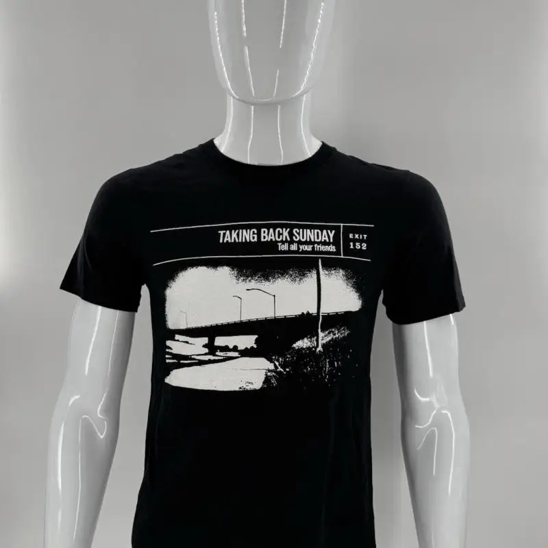 Taking Back Sunday Tell All Your Friends T Shirt Black Band Tee Men’s size M
