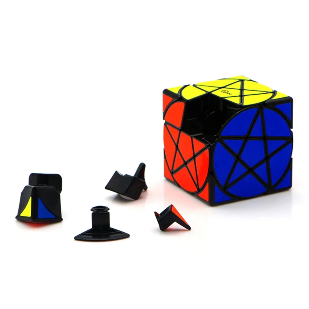 Qiyi Mofangge Five-pointed Star Speed Magic Cube Skew Cubes Education Toys For Kids Children