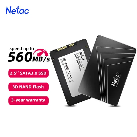 SATA SSD 256GB-2TB Internal Drive for Laptop Netac