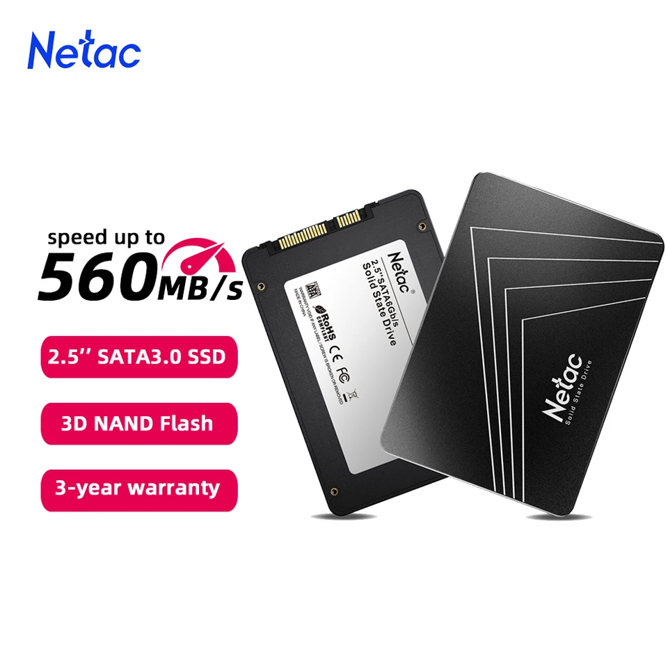 Netac 480GB & SUW EAST 2TB SSDセット Netac SSD SATA 1tb 2tb 512gb 480gb 256gb ssd Hard Disk SATA3 HDD