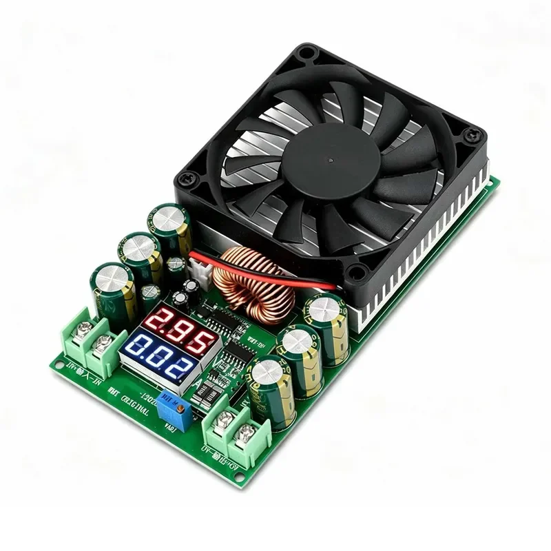 20A 600W DC-DC Buck Converter 25-120V to 1.2-75 V Adjustable Buck Power Supply Module Voltage and Current Display