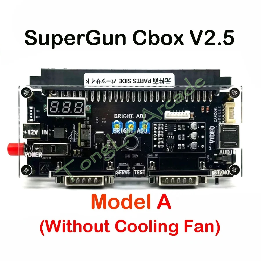 DC 12V Cbox Version 2.5 High Power SuperGun JAMMA To DB15 Gamepad Converter for Arcade Game Board MVS IGS CPS1 CPS2 Pandora Box