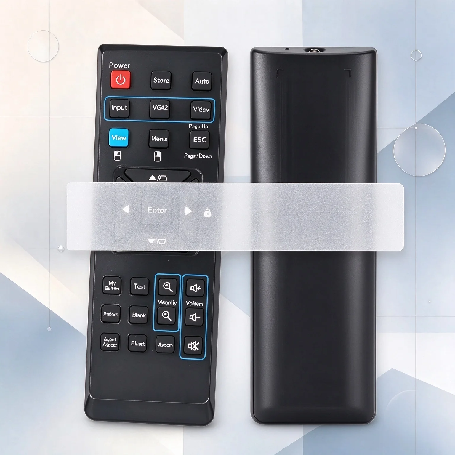 Replacement Remote Control for ViewSonic Projectors PJD5133 PJD5233 PJD5523W PJD5123 PJD5223 - No Programming Needed