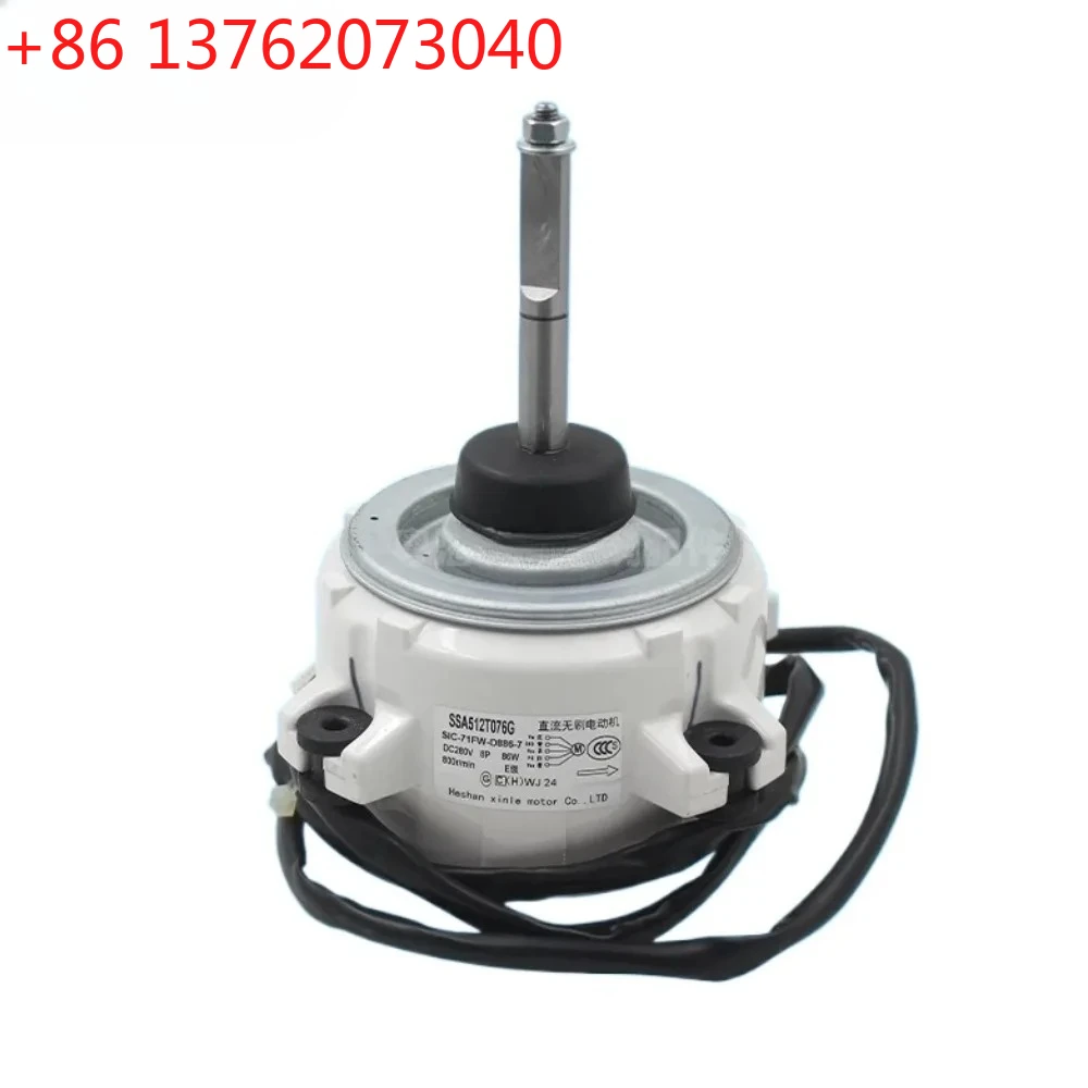 New For Mitsubishi Air Conditioner Outdoor Unit DC Fan Motor SIC-71FW-D886-7 DC280V 50Hz SSA512T076G Conditioning Parts