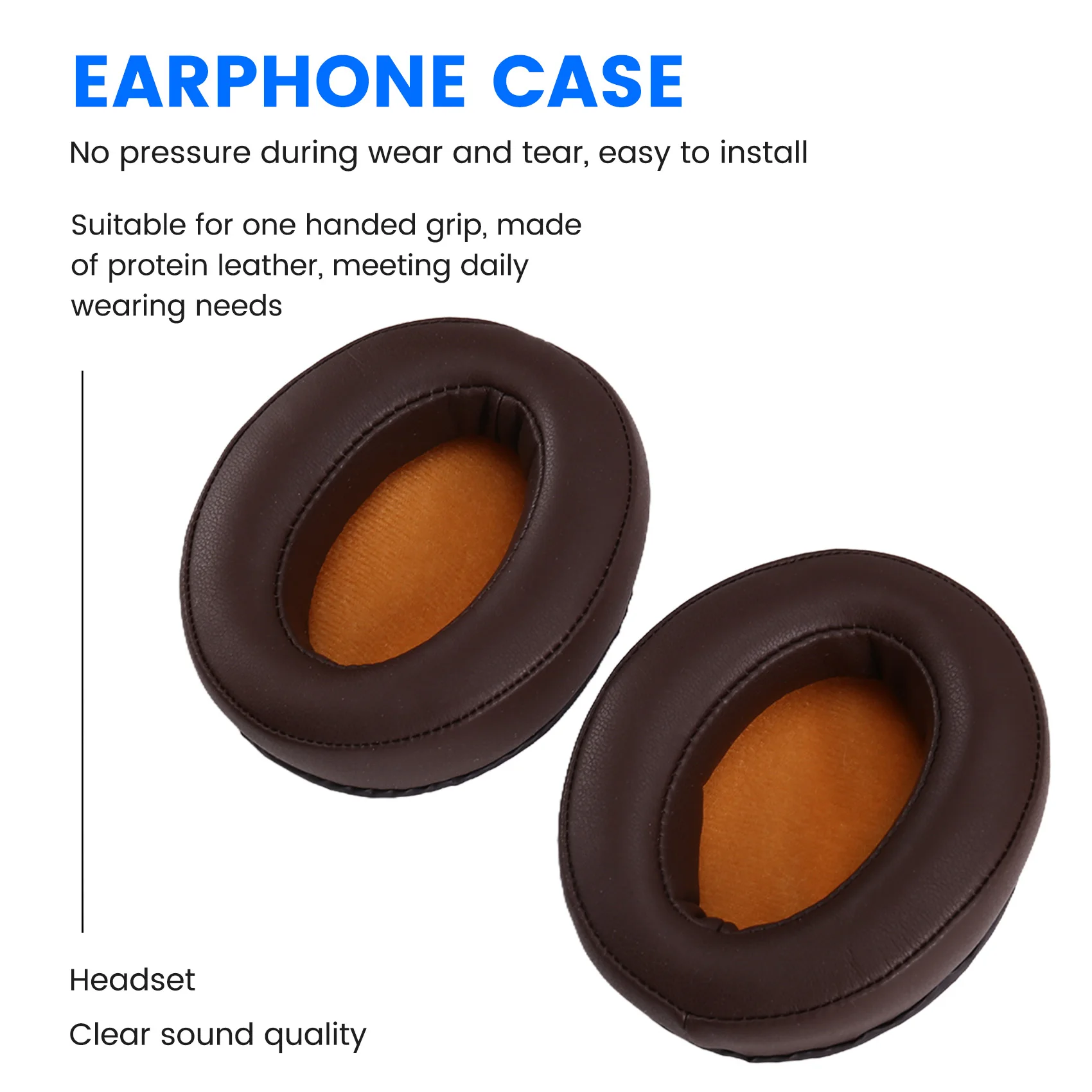 New Tech Replacement Ear Pads For Sennheise Momentum 1/2 Headphone Accessories Over Ear Headset Ear Cushion - view 5