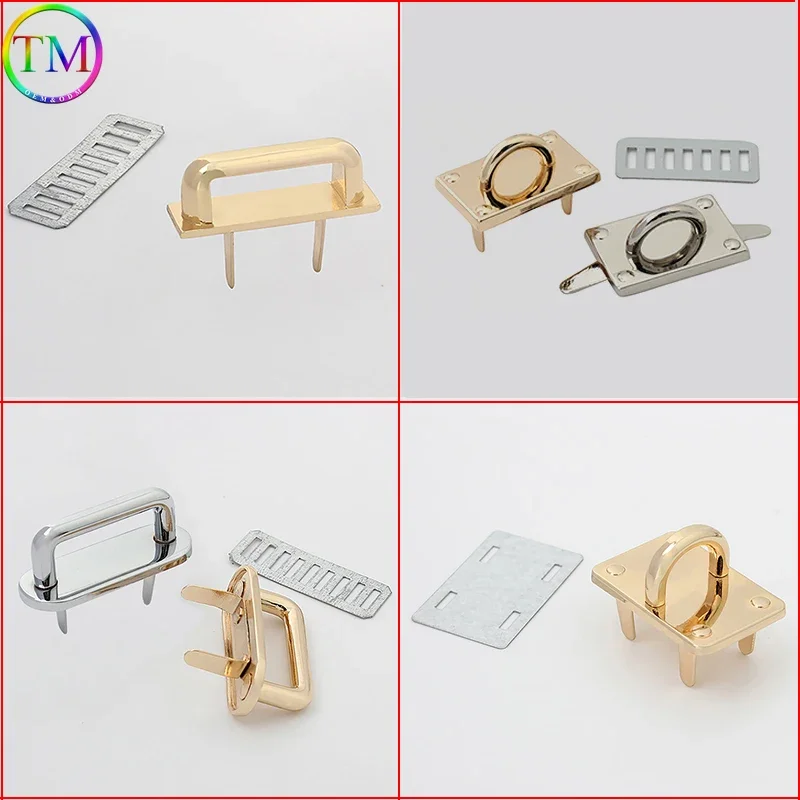 High quality Metal Arch Bridge Connector Hanger Connector U-Shape Bags Buckle Clips For Purse Bags Luggage Hardware Accessories