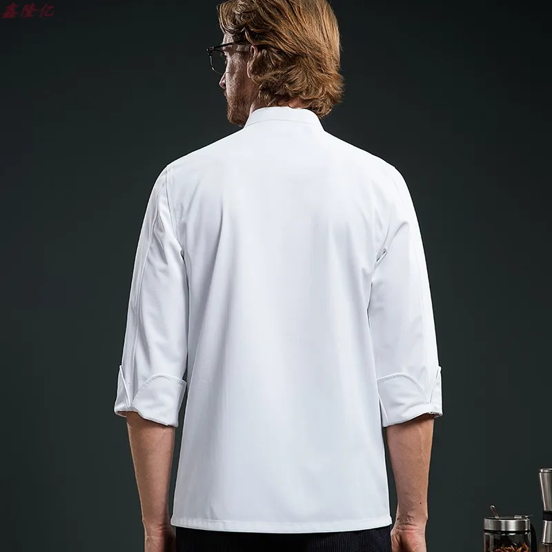 Cake Shop Restaurant occidental Steakhouse cuisine travail uniforme à manches longues restauration Hot Pot Restaurant hôtel automne Chef uniforme f