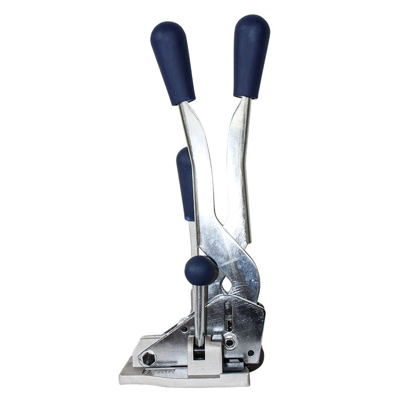 3‑in‑1 Manual Strapping Machine Tensioner Sealer Cutter Efficient All‑in‑one Banding Tool for 13‑18mm Width Poly Strap