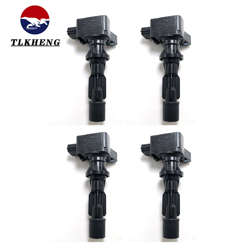 

Car Ignition Coil 4 PCS For Mazda 5 2.3L L4 2006 2007 4-Door LFB6-18-100 LFB618100 6M8G-12A366 High Quality Car Accessories