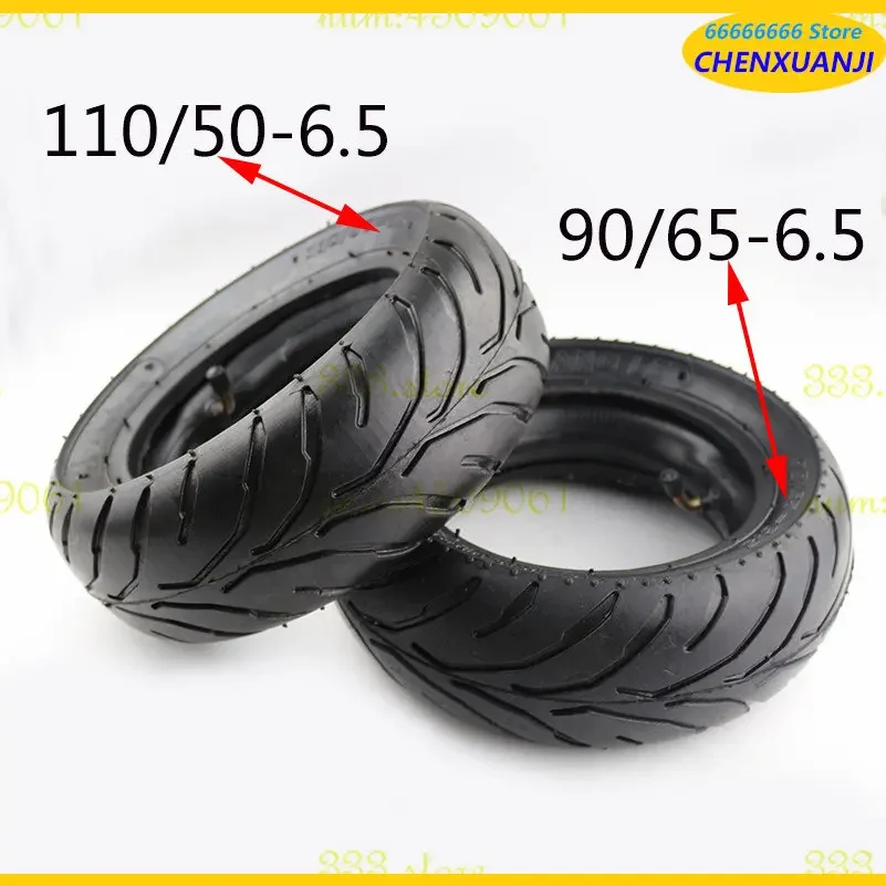 

90/65-6.5 tire or 110/50-6.5 tire Front rearTyres for Gas Electric Scooter 47cc/49cc 2 stoke air cooled Mini pocket bike