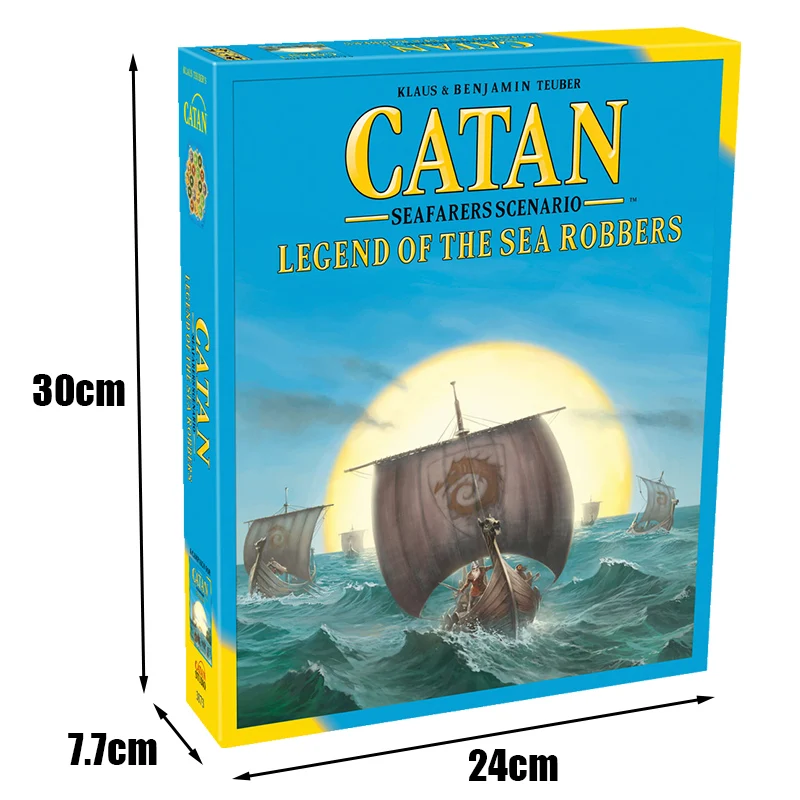 Experience the Thrill of the High Seas with Catan LEGEND OF THE SEA ROBBERS Board Game Expansion