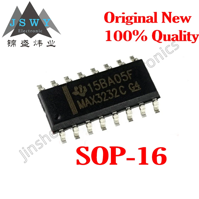 

(10/50 pcs) MAX3232CDR MAX3232C SOP-16 MAX3232/RS-232 Transceiver Chip/New Original Stock Electronics