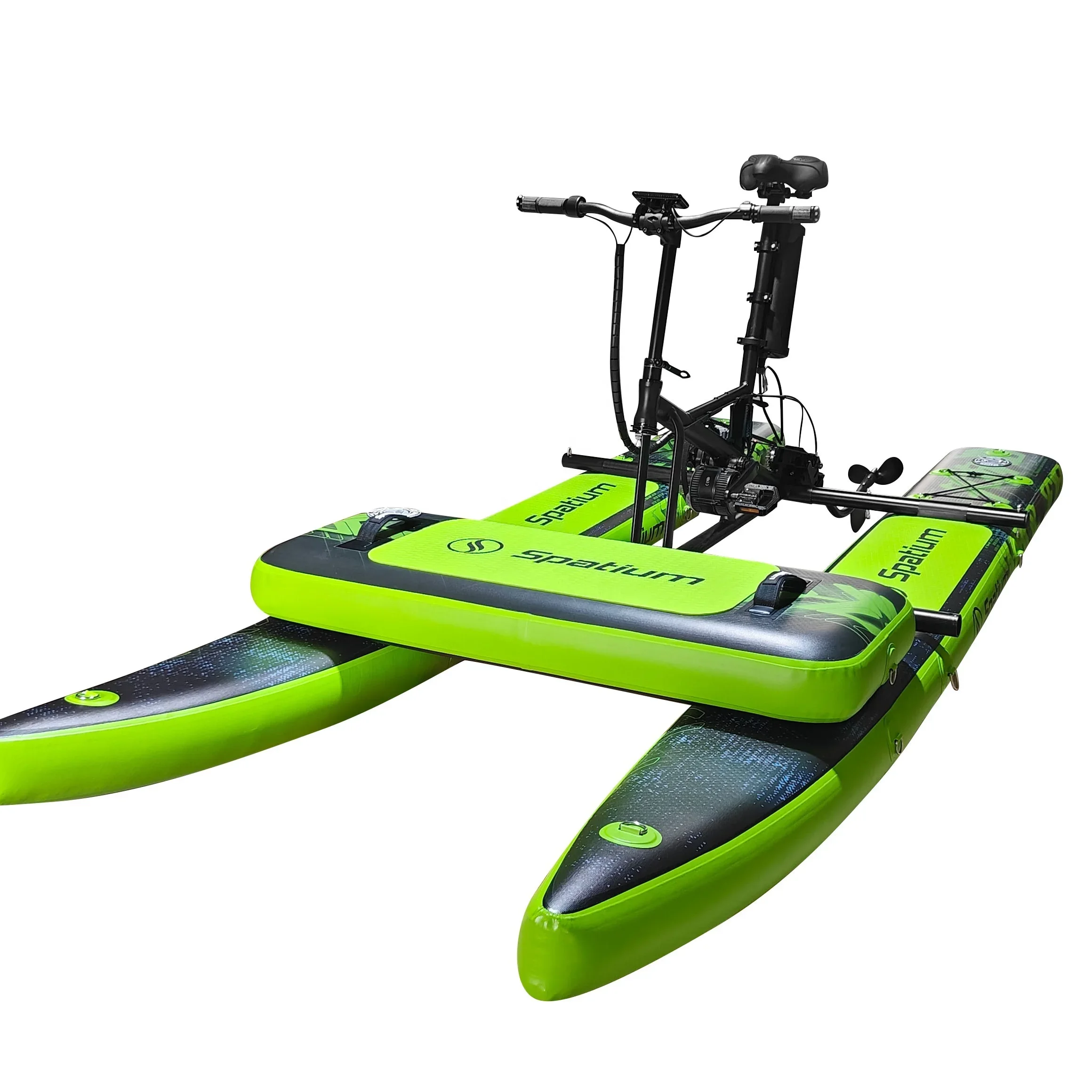 Spatium New Collection Sports Electric Boat Water Bike Pedal Drive E-Bike For Water Sport