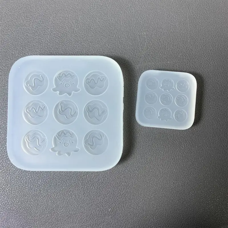 

Q81D Sturdy Silicone Mould for Making Distinctive Octopus Balls Decoration Items Use