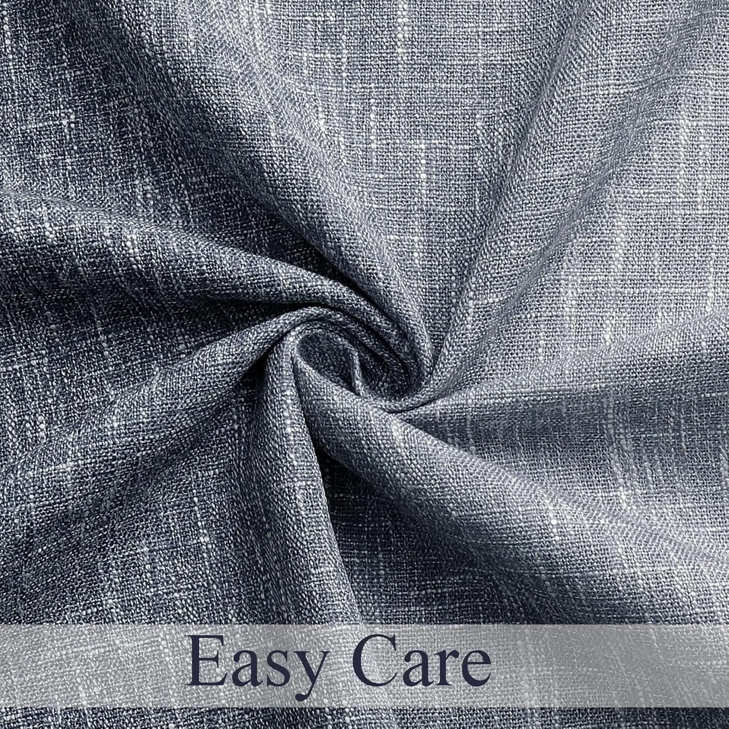 Panel tirai gelap penuh Ombre 95 inci, tirai jendela pelindung panas efisien energi kamar tidur rumah pertanian panjang