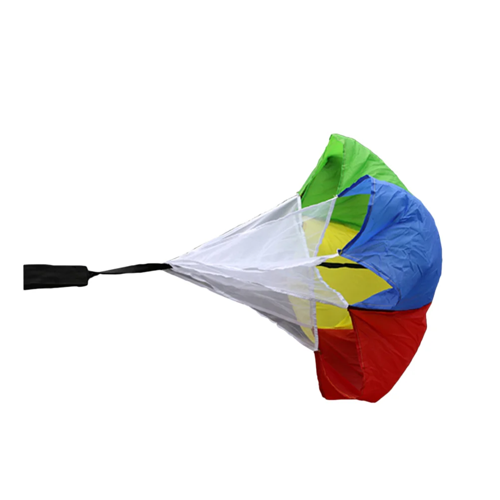 

Parachute for Kids Running Resistance Athletic Strength Umbrella Colorful Equipment Football Fitness