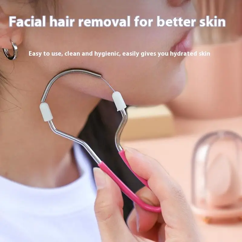 Facial Hair Remover For Women.Remove Unwanted Hair On Upper Lip,Chin,Face,Or Neck Remover Spring For Unsightly Hair