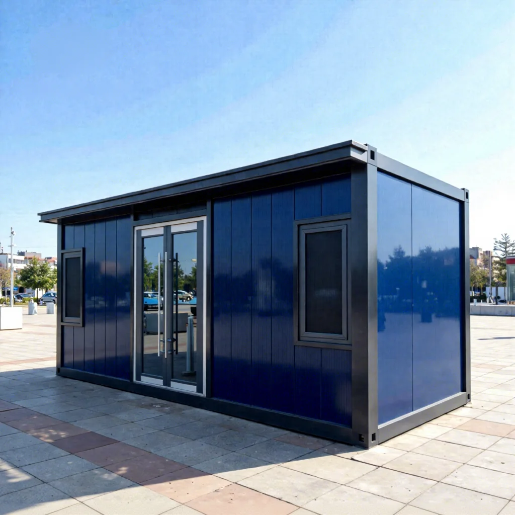 Foldable Modular Prefab Container House Quick Assembly Disassembly Multi Scene Mobile Building