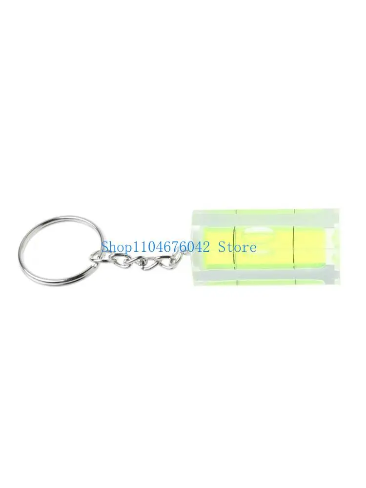 652F Mini Square Spirit Level for Key Ring for Key Chain Tool Gadget For Photo Wall H