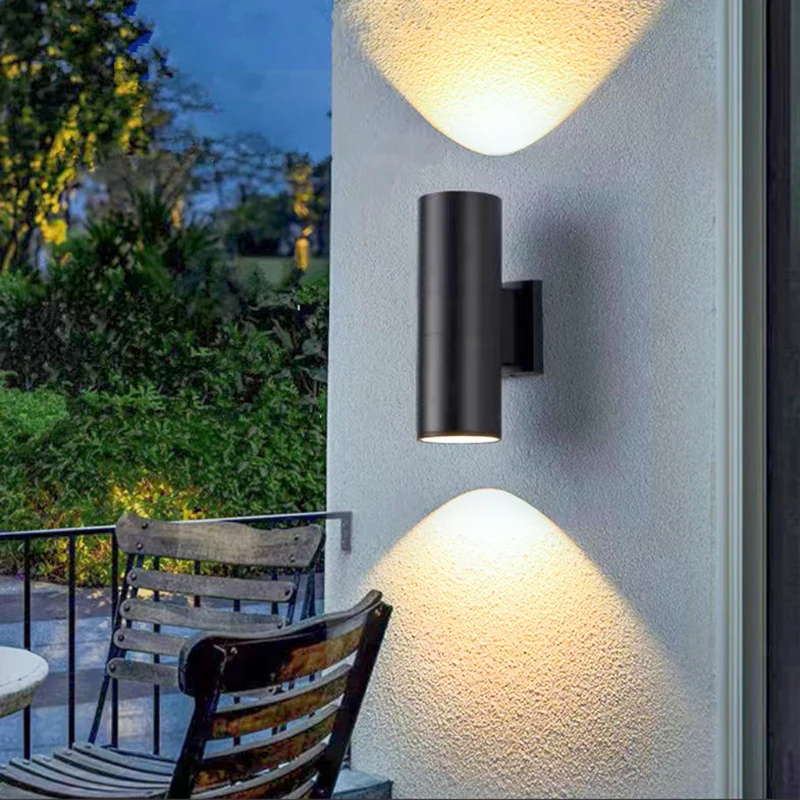 

Outdoor Wall Light Up Down Waterproof Exterior IP65 Sconce Lighting Garden Patio Porch Lamp Wall Washer Light Wall spotlight