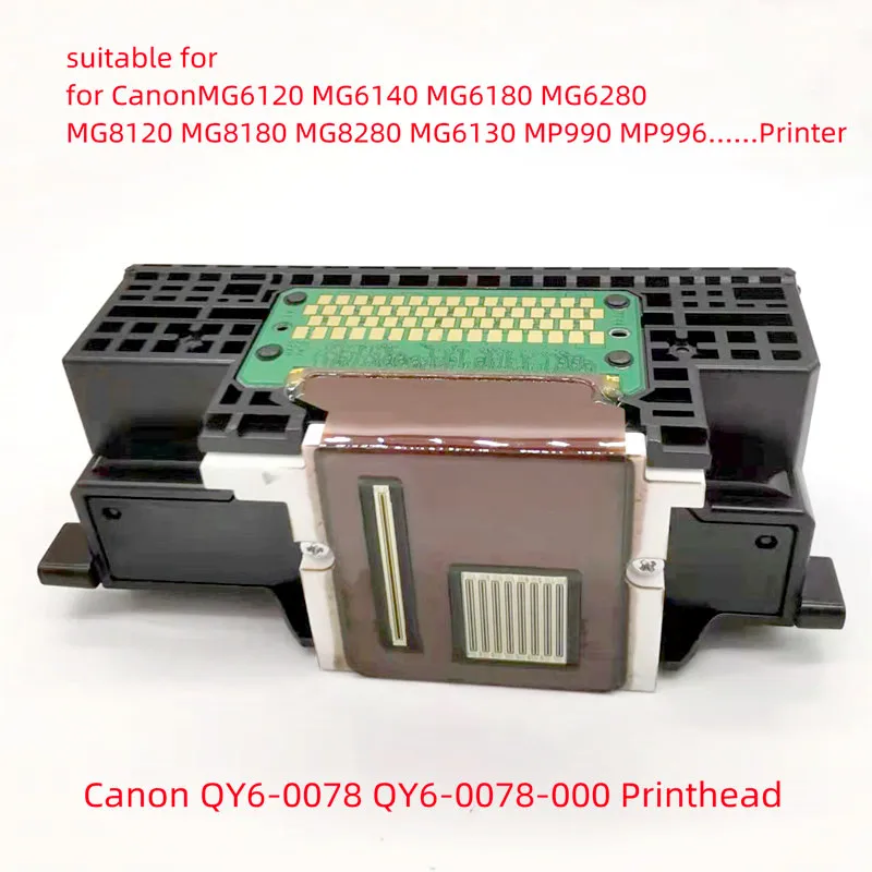 

Printhead QY6-0078 Printer Head Print Head for Canon MG6130 MG6180 MG6230 MG6280 MG8180 MG8280 MP990 Printer Part Nozzles