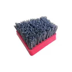 Pierre circulaire en carbure de silicium, 4 pouces, 110mm, brosse Antique pour polissage de Surface du béton, marbre, granit