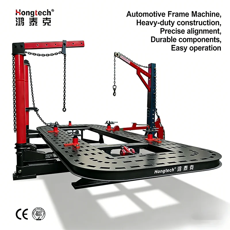 Hongtech HOT-M5 Auto Body Dent Puller & Chassis Liner Straightening Machine 3 Tower Manganese Steel Car Body Repair Equipment