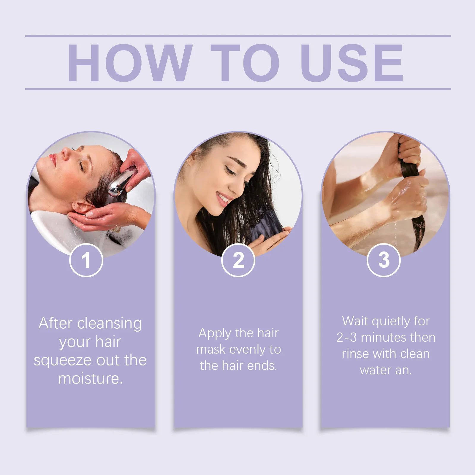 قناع الشعر المغذي للعناية بالشعر من HOEGOA، قناع تغذية للشعر الجاف والناعم #5