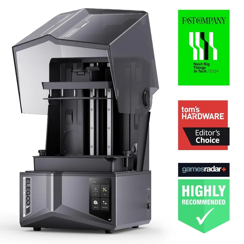 2025 Saturn 4 Ultra 12K Resin 3D Printer,  150mm/h Faster Printing Speed,8.62x4.84x8.66 Inch Printing Size