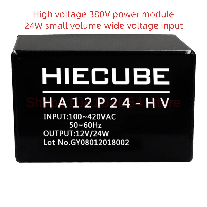 Three Phase Four Line Voltage Input ACDC Switch Power Module 380V to 12V5V24V Isolated and Regulated Power