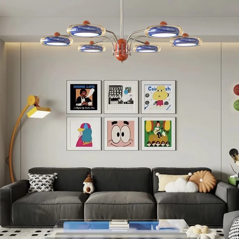 

Nordic Wrought Iron Branch Chandelier for Home Restaurant Decoration Living Room Bedroom Pendent Lamp Indoor Lighting Fixture