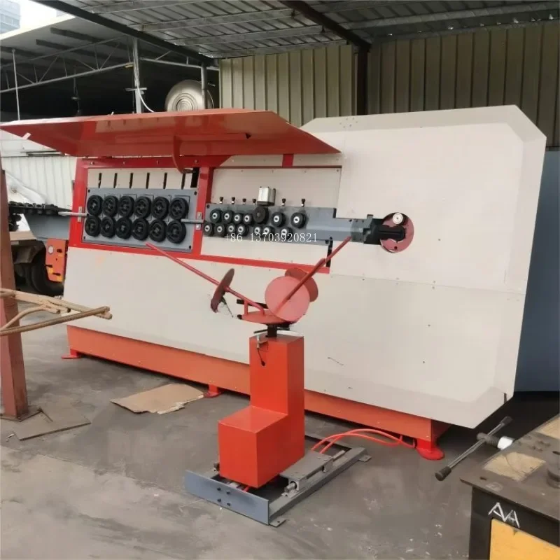 Fully Automatic Steel Bar Hoop Bending Machine New Condition Construction Supplies Wire Stirrup Bending Machine