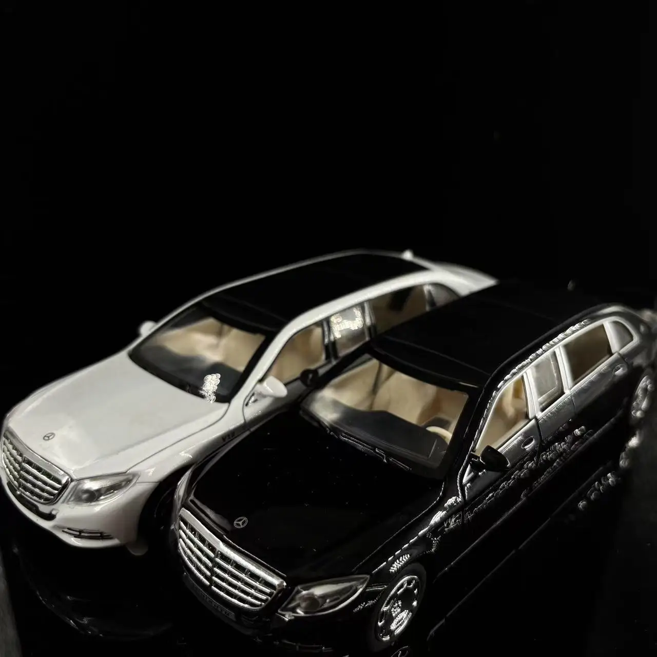 1:32 mercedes benz may bach s650 versão estendida diecast metal liga modelo carro som luz coleção crianças brinquedos presentes