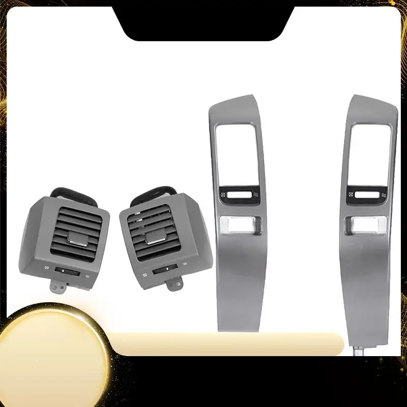 

Автомобильная решетка вентиляционного отверстия + розетка кондиционера, декоративная панель для Toyota Land Cruiser Prado LC120 Lexus GX470 03-09-A74F